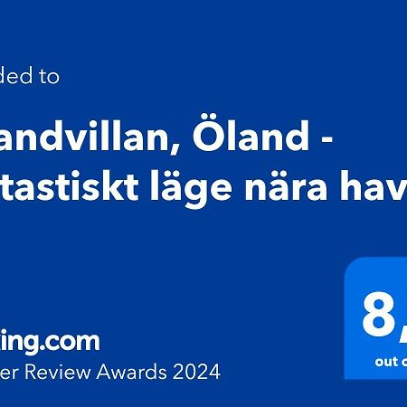 Strandvillan, Oeland - Fantastiskt Laege Naera Havet! Löttorp Esterno foto